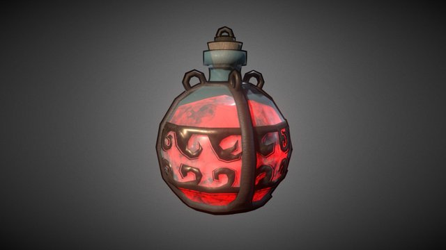 Health Potion 3D Model