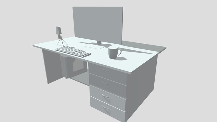ДЗ_ Блокинг 3D Model