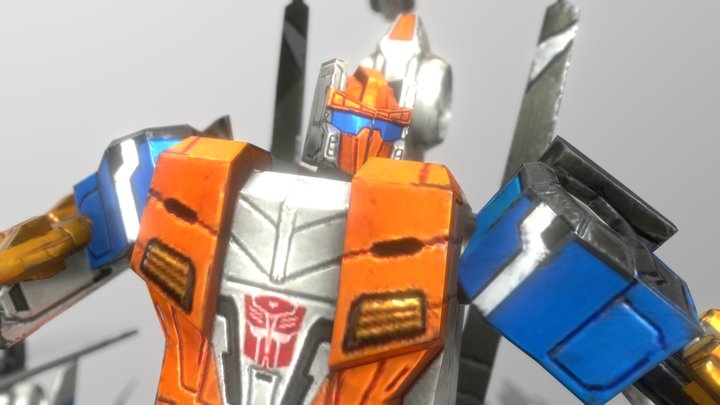 Alpha Bravo -Transformers Earth Wars – Free 3D Model STL