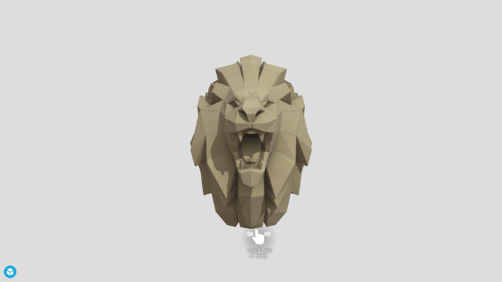 Low Poly Lion Trophy Tripo vs Meshy vs SupaVoxel
