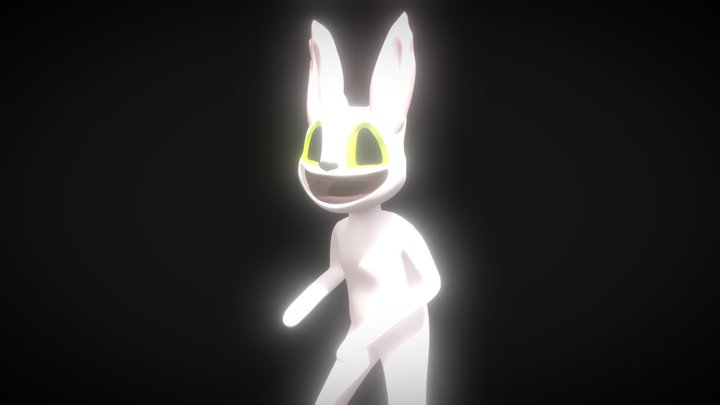 Mr Hopps Rigged Animation 3D Model