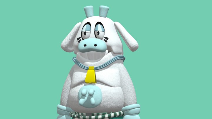 Kou the cow – Modelo 3D gratuito STL