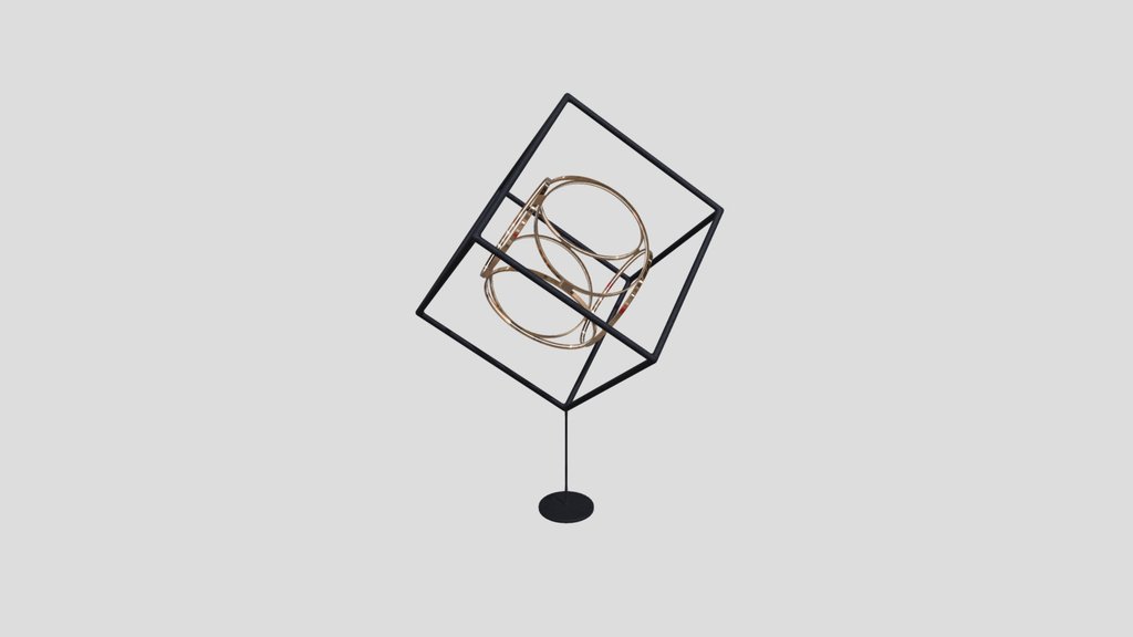 Futuristic Ring Sphere Light