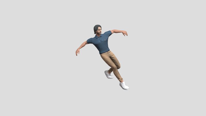 Avatar jb Breakdance 3D Model