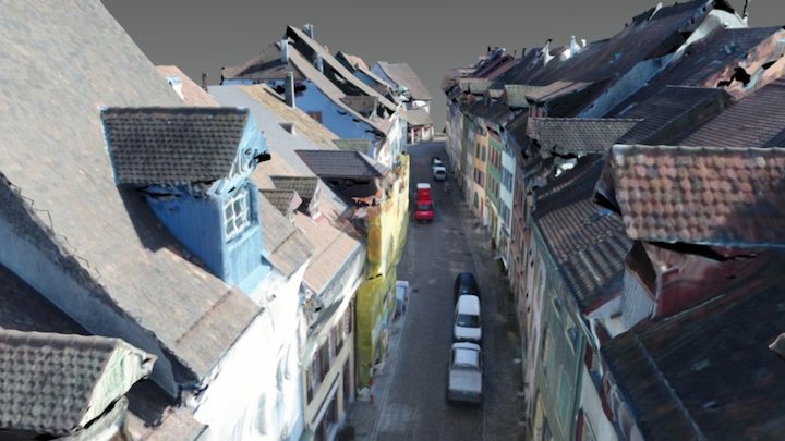 Altstadt Laufenburg 3D Model