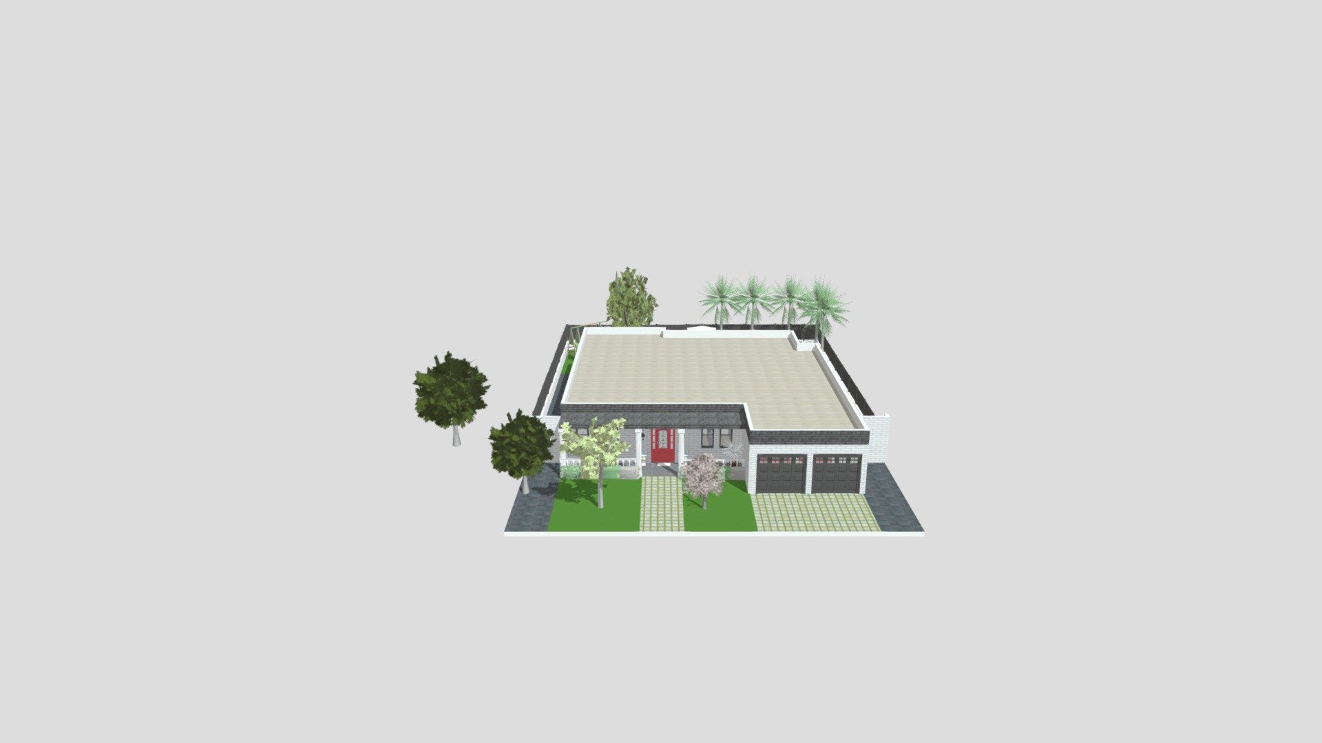 Big house — Sketchfab embed 3D viewer