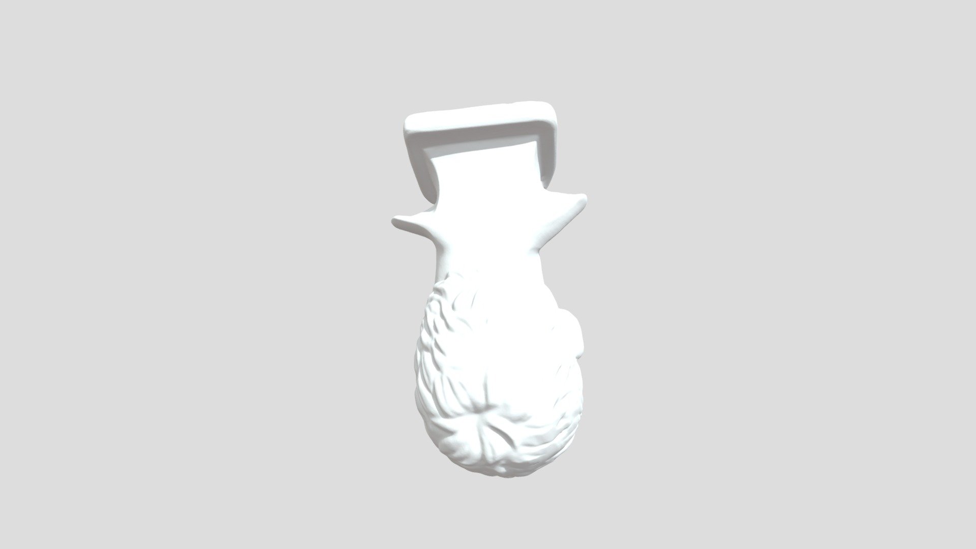 Revopoint bust, scanned with Einscan-SE
