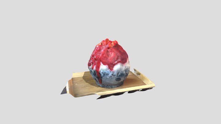 氷庵 富士の雫 いちご 3D Model
