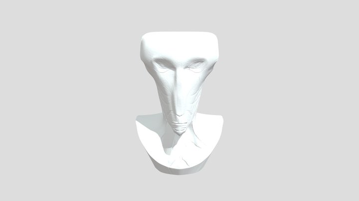 Alien SpeedSculpt 3D Model