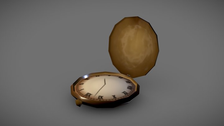 Pocket Watch 3D Model