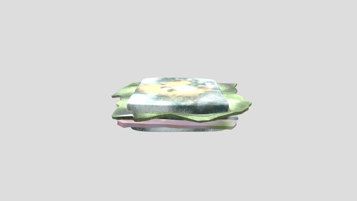 Mouldy Sandwich 3D Model