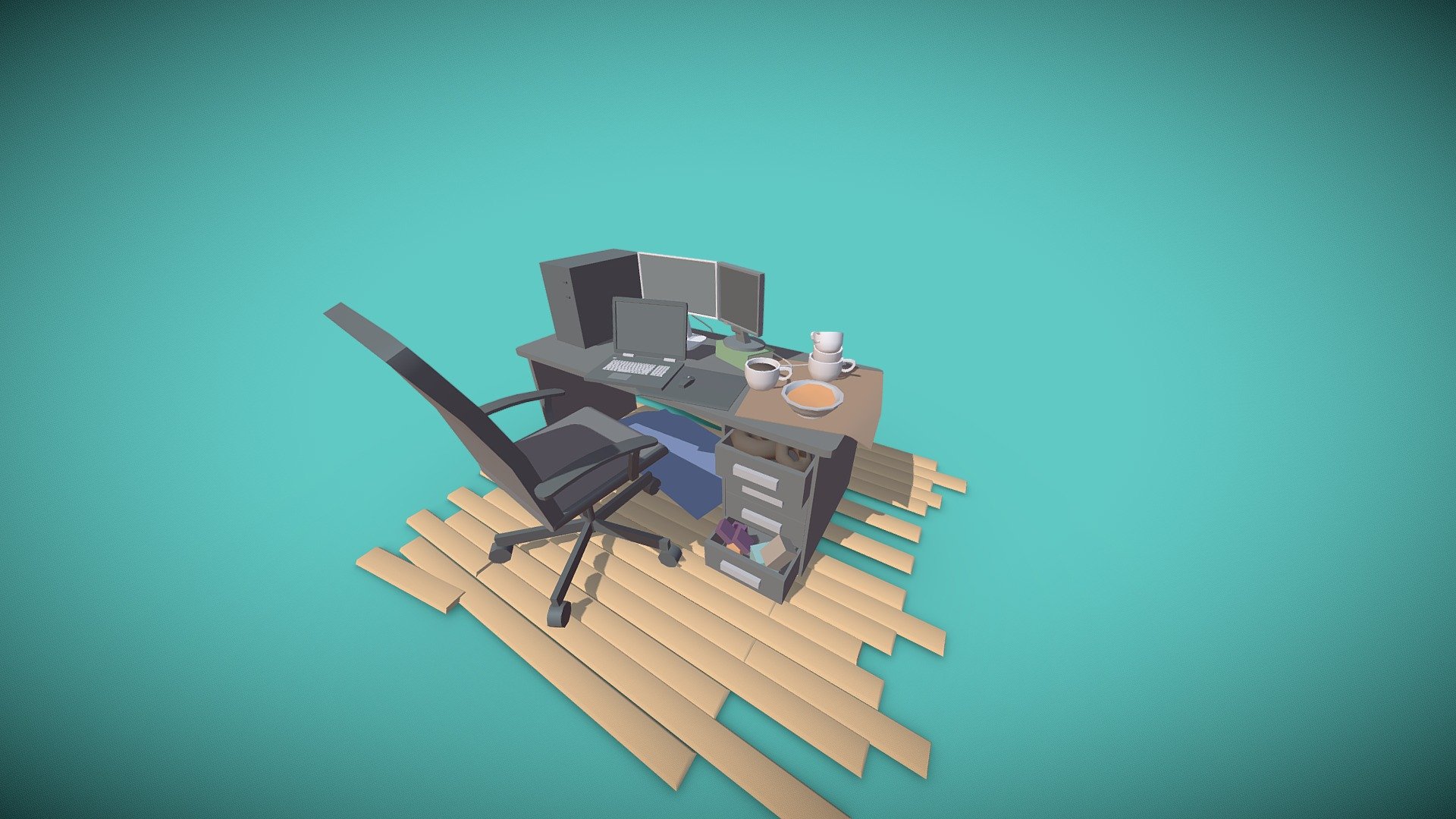 Humble workplace