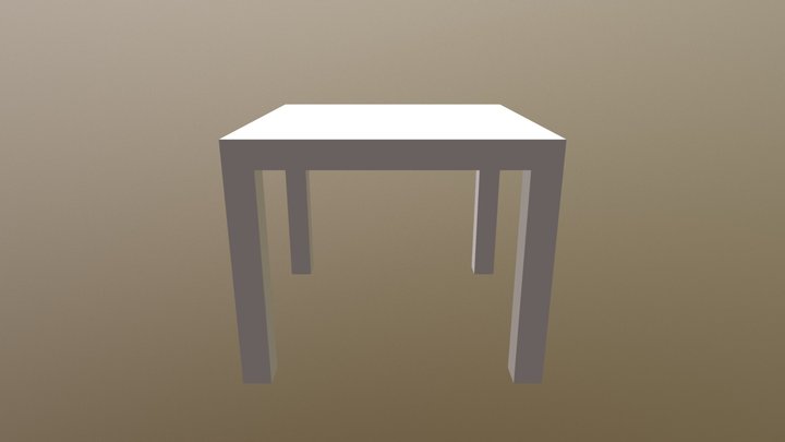 Cool Table 3D Model