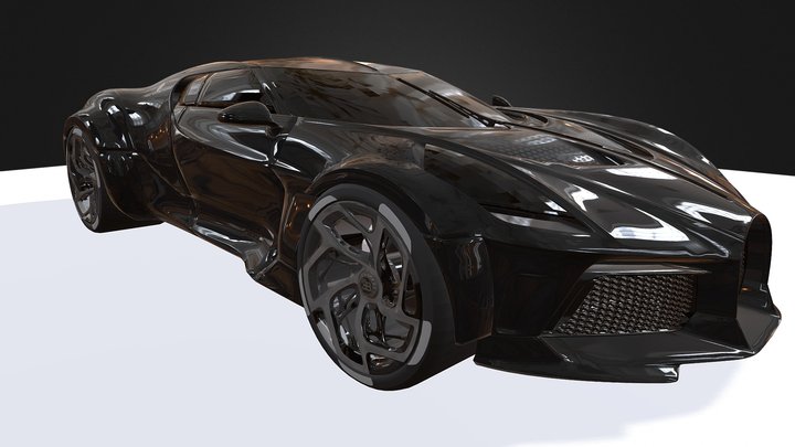 Lavoiturenoir 3D Model