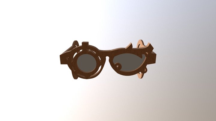 Assignment 1 - Sunglasses 17508214 Whisley Reyes 3D Model