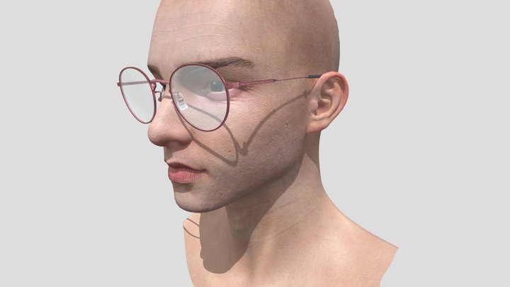 Vertex Vision - Eyeglasses Face Fit 3D Model