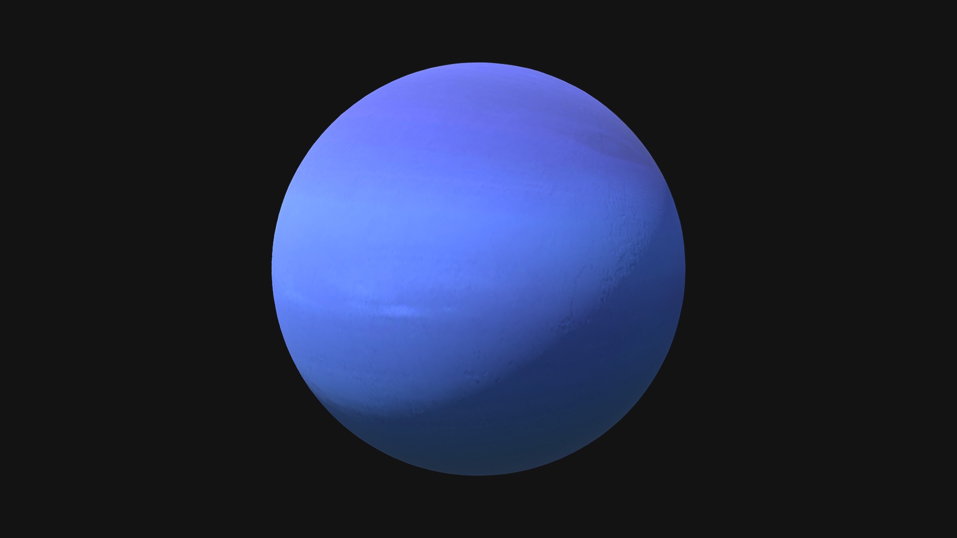 3D model Neptune - This is a 3D model of the Neptune. The 3D model is about shape.