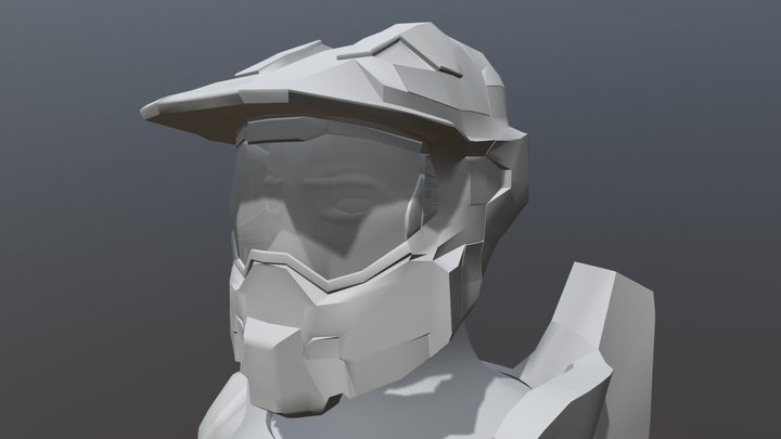 Master Chief 3D Model