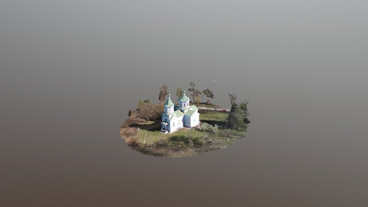 Cerkva_paraskevy 3D Model