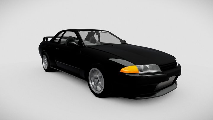 Nissan Skyline R-32 (Stock) 3D Model