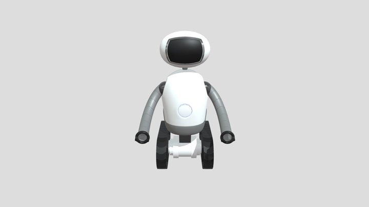 Sidle Robot 3D Model