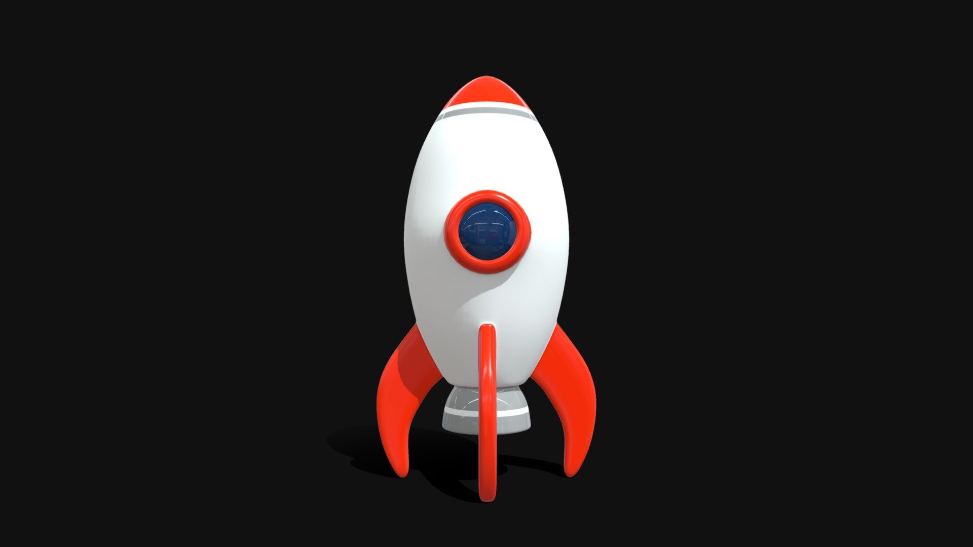 Space Rocket 1 - 3D model by Ritordp (@ritordp) [c7f9c28]