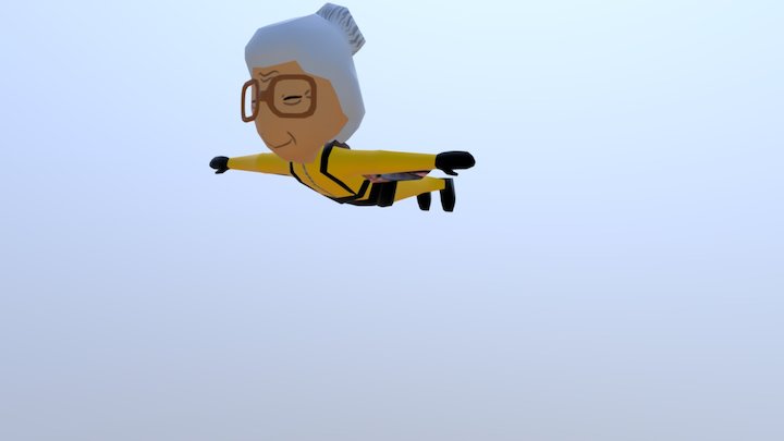 Pace Granny - Granny 3D Model
