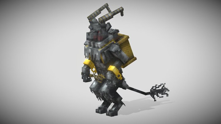 Krampus Wolf 3D Model