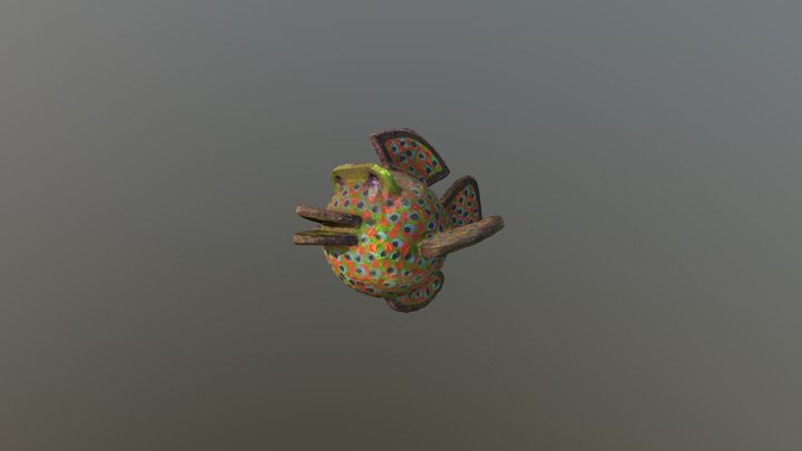 globe low poly 3D Model