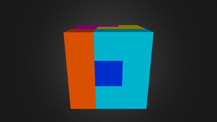 PUZZLE CUBE 3D Model