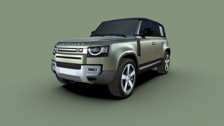 Land Rover Defender 110 2020 3D Model