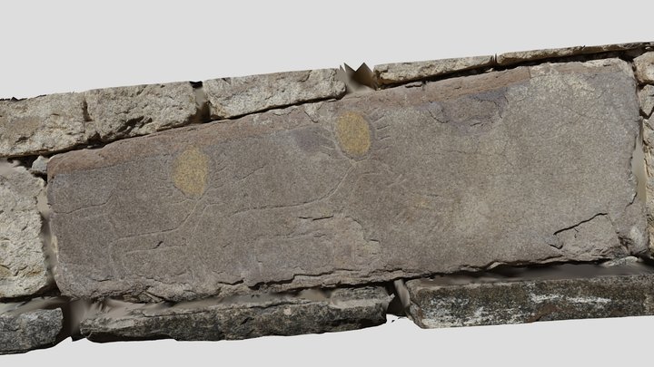 Old Kakhib petroglyph #1 3D Model