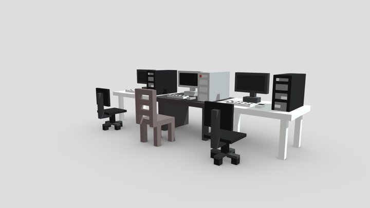 cabinet pc 3D Model