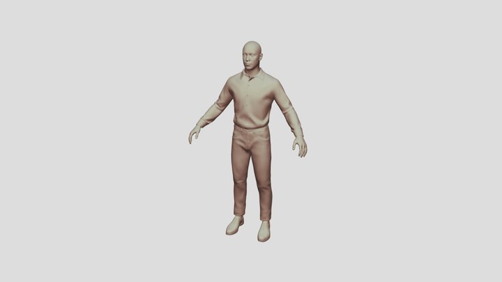 Cooper from metahuman 3D Model