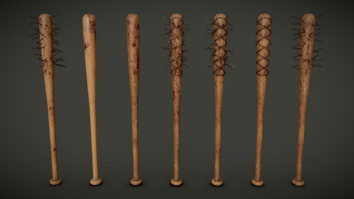 Baseball Bat Pack – Gratis 3D-model STL
