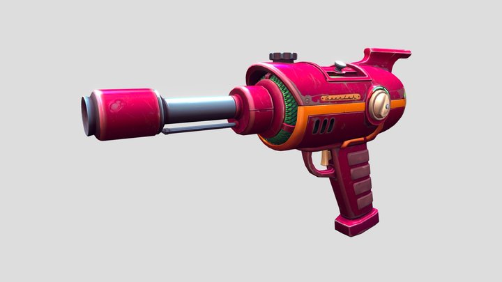 Rocket Gun 3D Model