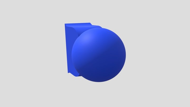Round Finger Tip 3D Model