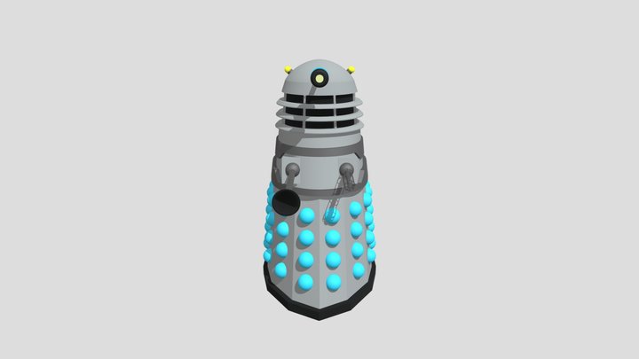 Dalek "The Dead Planet" (1963) 3D Model