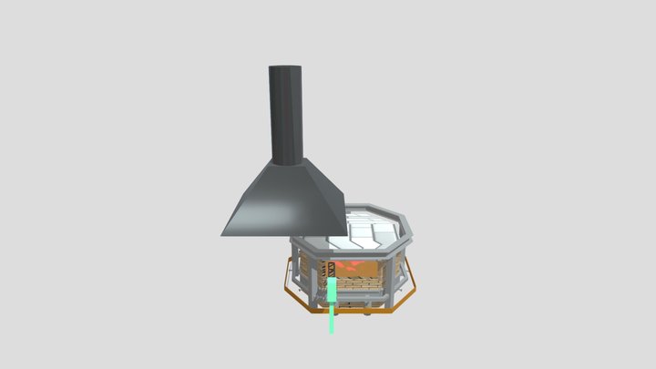 Стекловаренная печь – Modelo 3D gratuito STL