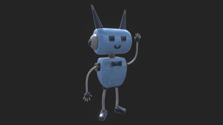Happy Bot Edit 3D Model