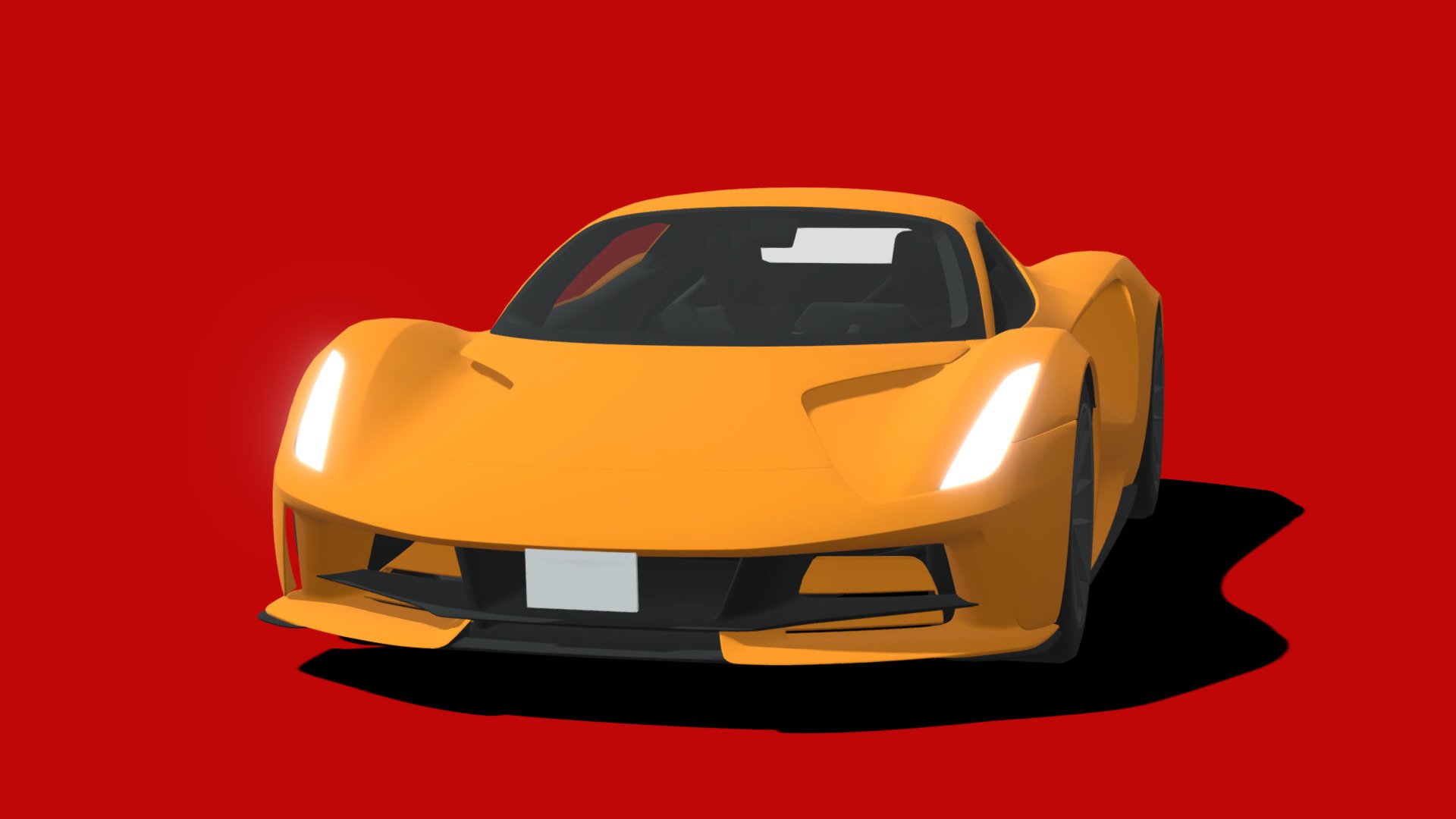 TOON Hypercars Lotus Evija 3D model by LePoint_BAT (LePointBAT