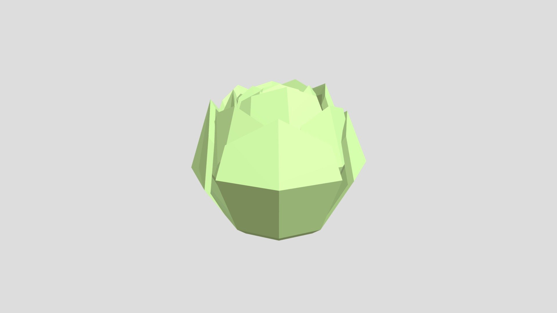 Cabbage from Poly by Google
