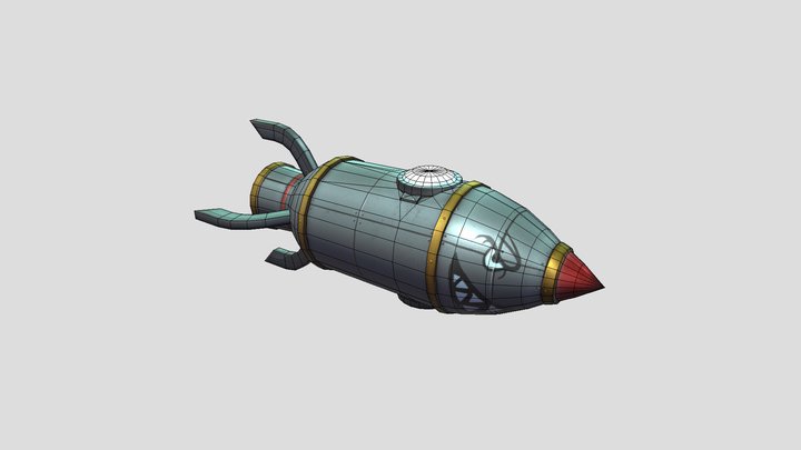 Rocket 3D Model
