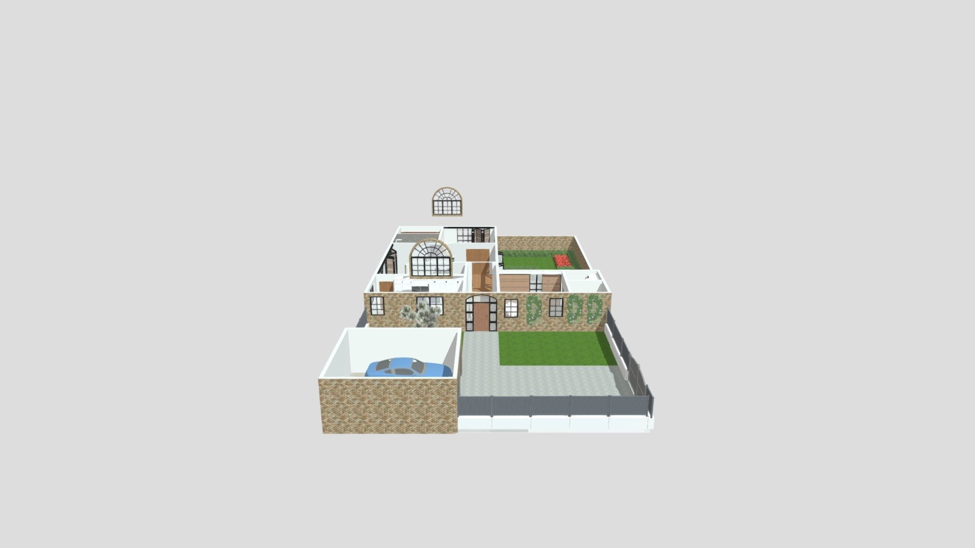 I bed bungalow
