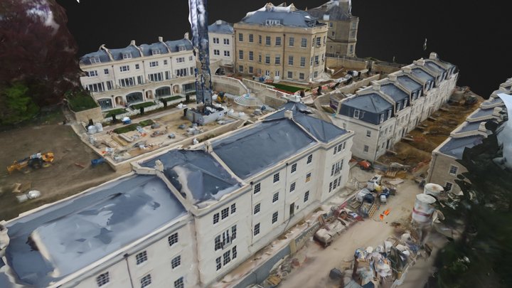 Hope House, Bath - Site Under Construction 3D Model