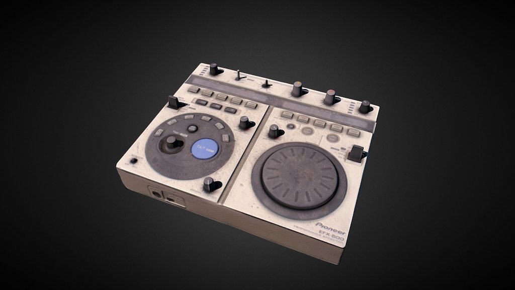 Pioneer efx 3D Scan Re-topped - 3D model by Daniel_cahill5 [c80360a ...