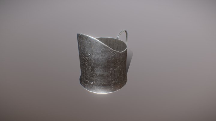 Cup holder (metal) 3D Model