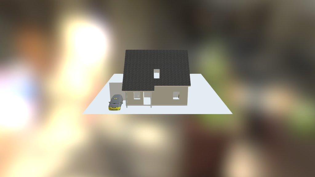 Haus - 3D model by geraldhansen [c805264] - Sketchfab