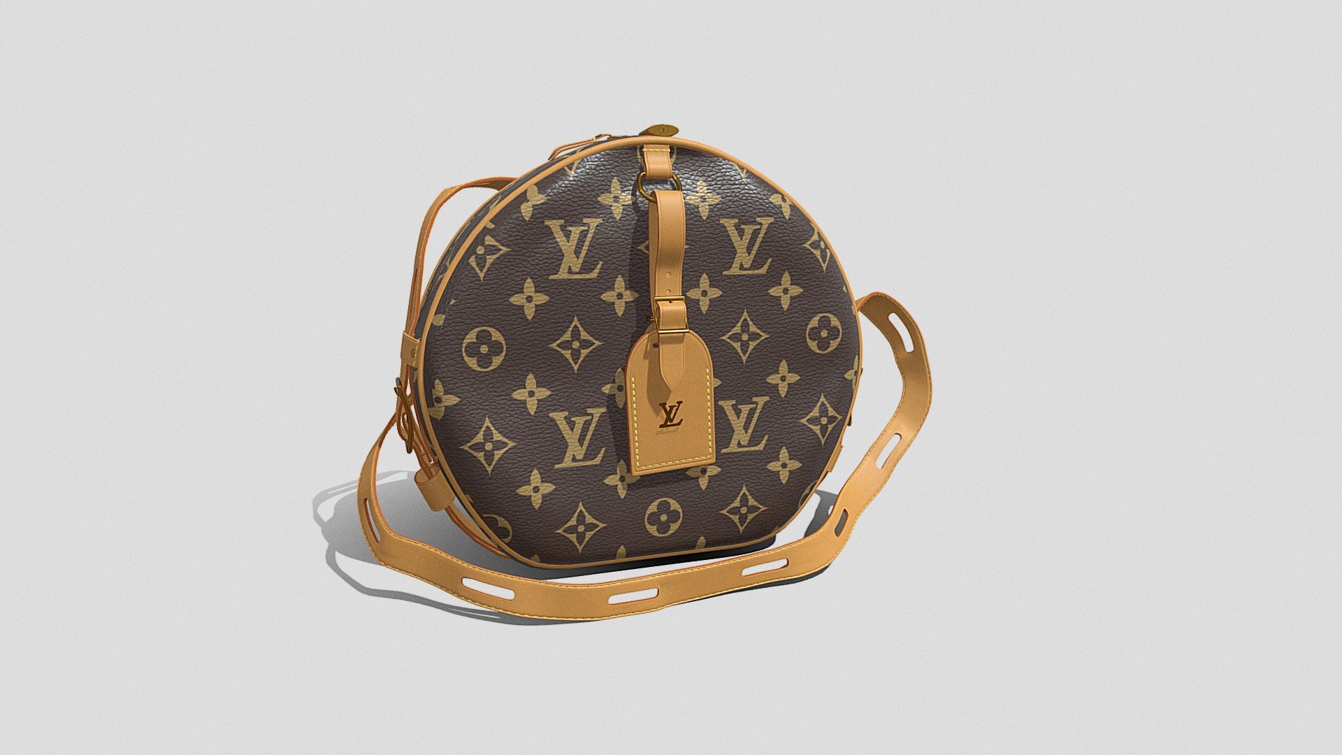 ArtStation - Louis Vuitton MINI BOÎTE CHAPEAU 3D Handbag