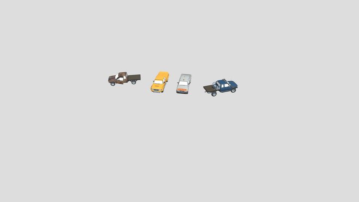 Gorebox trucks by sytne 3D Model